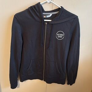 Victoria’s Secret VSX Sport Women’s Small Black Full Zip Hoodie Jacket